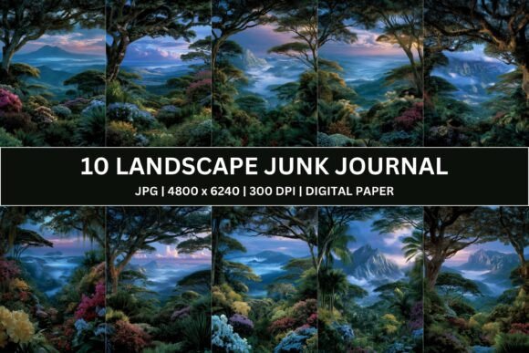 10 Twilight Forest Junk Journal