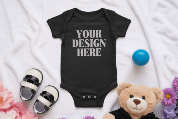 Bella Canvas 100B Baby Bodysuit Mockup 6: A Practical Tool for Designers and Entrepreneurs