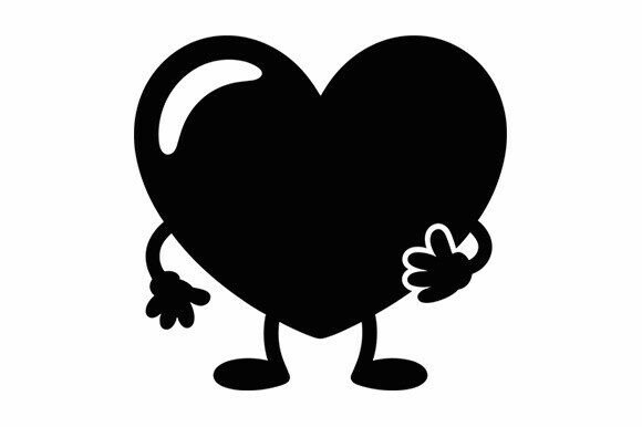 Cute Heart Character SVG: A Versatile Design for Creative Projects