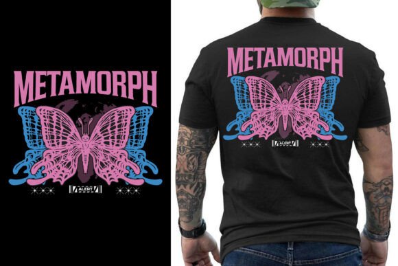 Free METAMORPH Butterfly Streetwear