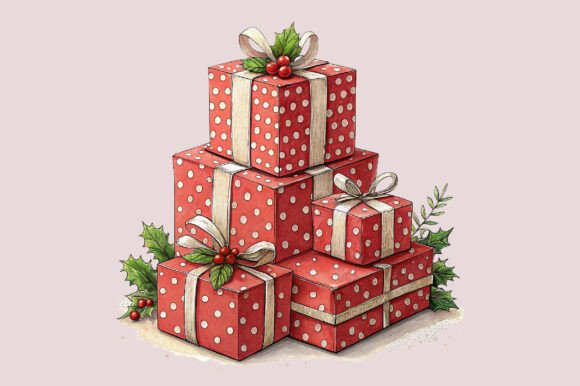Gift Box Christmas PNG: A Versatile Design Resource for Creative Projects