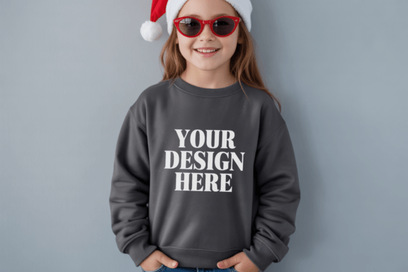 Gildan 18000B Kids Crewneck Mockup 40: A Practical Tool for Designers and Entrepreneurs