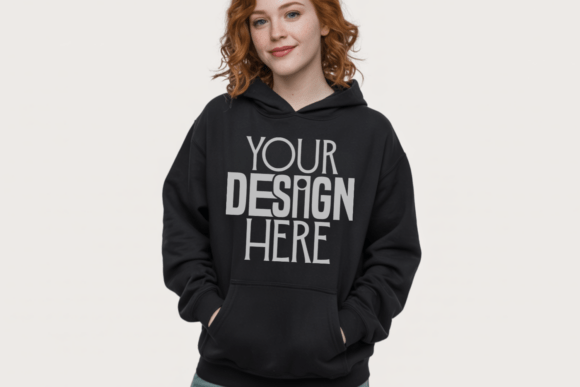 Gildan 18500 Black Hoodie Mockup: A Professional Tool for Designers and Businesses