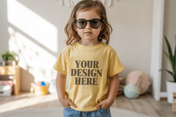 Gildan 5000B Kids T-shirt Mockup 20: A Versatile Tool for Designers