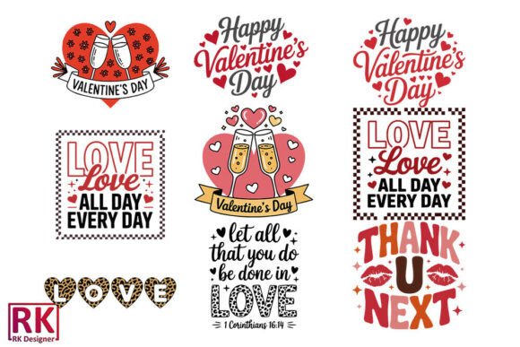 Happy Valentines Day Svg Bundle: A Versatile Collection for Creative Expressions