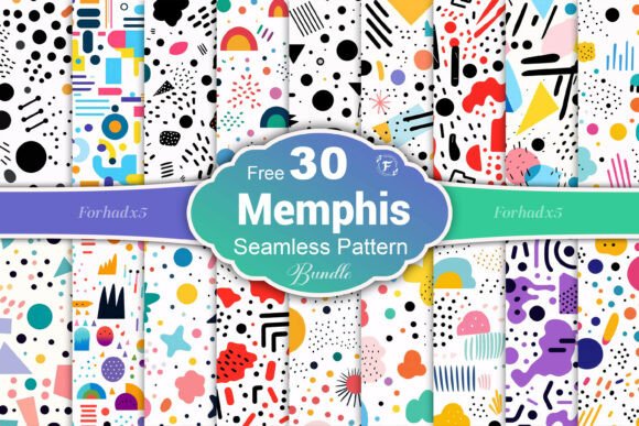 Memphis Seamless Pattern: A Bold Statement for Modern Design