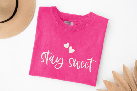 Stay Sweet Valentine SVG for Creative Projects
