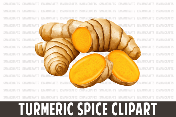 Turmeric Spice Clipart PNG: A Versatile Digital Asset for Creative Projects