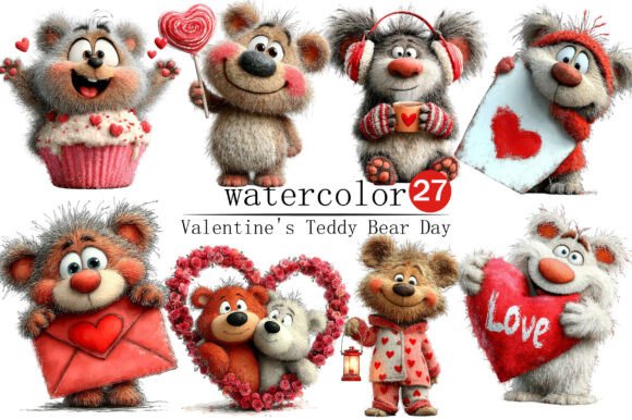 Valentine’s Teddy Bear Day Clipart: A Versatile Resource for Creative Expression